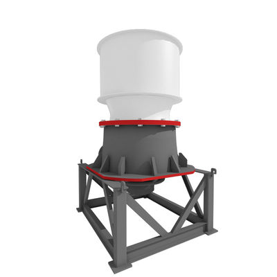 Macchina di frantumazione a cono monocilindrico 195-1050 t/h per la frantumazione delle miniere