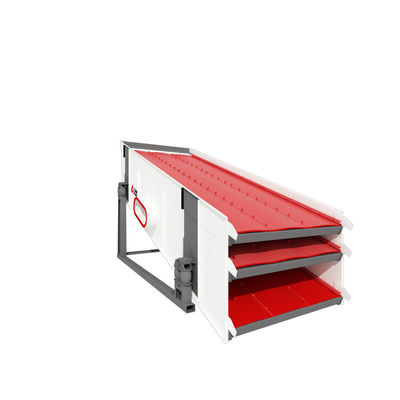 400-800 Capacità di lavorazione Macchina di taglio di pietra fine con installazione ad angolo di 8° e alimentatore vibrante mobile