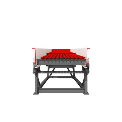 Specificità di scanalatura 6000-1700 45KW Doppio albero vibrante alimentatore per il trasferimento di materiali granulari nel trituratore di roccia mineraria