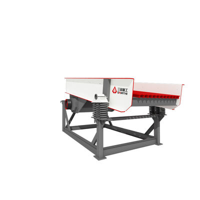 Apparecchiature di alimentazione a doppio albero a vibrazione stabile per l'industria mineraria