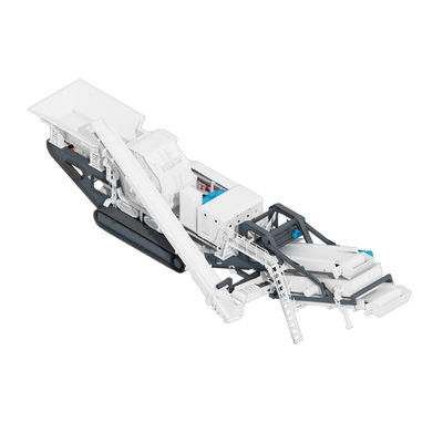 Convenient Crawler Mobile Rock Crusher per la costruzione mineraria