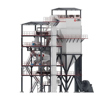 Macchina di costruzione di sabbia ad alte prestazioni di tipo torre 950KW per la lavorazione della sabbia